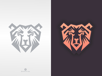 bear abstrack logo