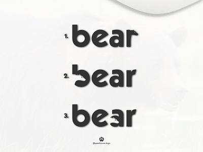 bear bear branding brandmark design designispiration graphicdesigner icon identity illustration logo logoawesome logoinspirations logos monogram simple