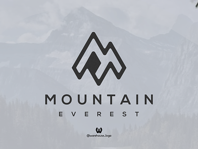 m mountain logo inspirations branding brandmark design designispiration graphicdesigner icon identity illustration logo logoawesome logodesigns logoinspirations logojib logomossion logotype m mount everest mountain