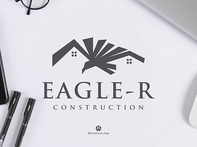 eagle constructions branding brandmark building contructions design designispiration eagle graphicdesigner icon identity illustration logo logoawesome logoinspirations realestate