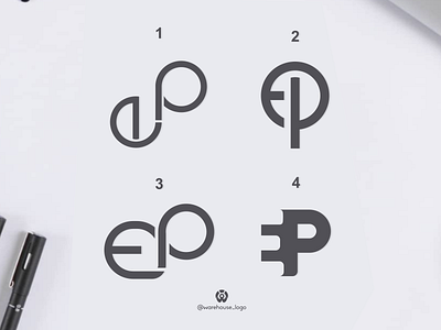 ep collection branding brandmark design designispiration ep graphicdesigner identity illustration monogram ui