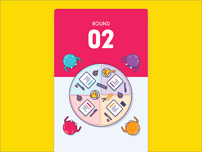 Werdz app game illustration mobile writing