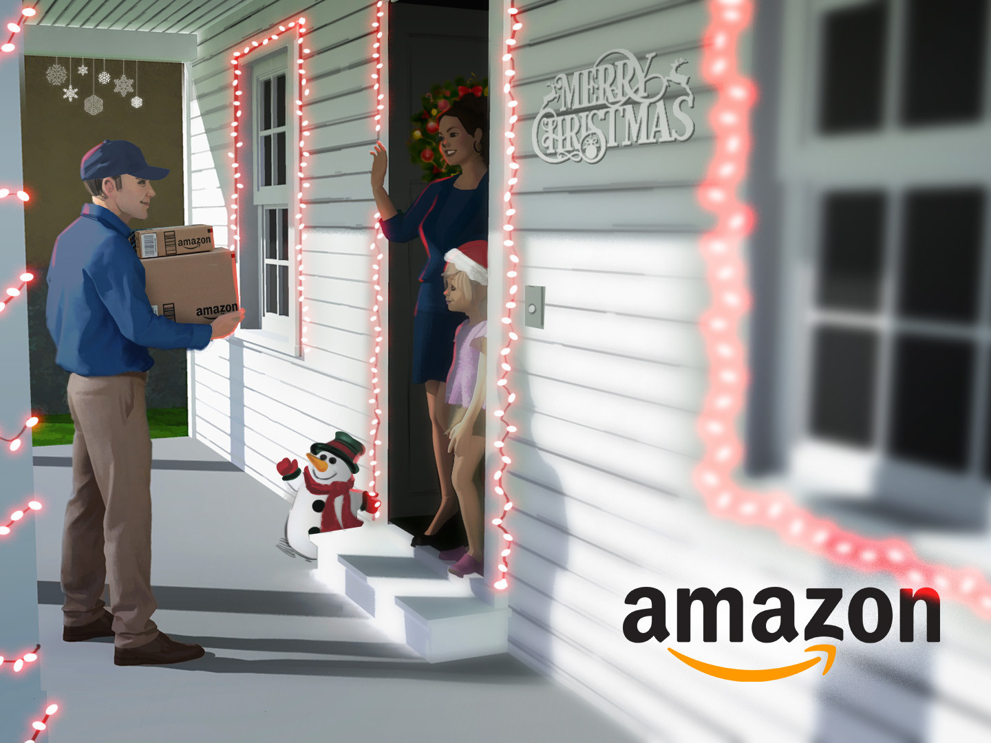 Amazon Porch Delivery by Matt Olson on Dribbble