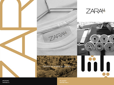 ZaraPasha — Brand Identity arabic logo brand identity branding color palette creative design creative logo design graphic design illustration logo logo design urdu logo vector zara logo