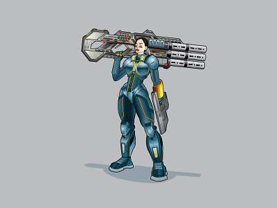WAR GIRL 2d character character design concept design design illustration illustrator vector vector illustration warrior