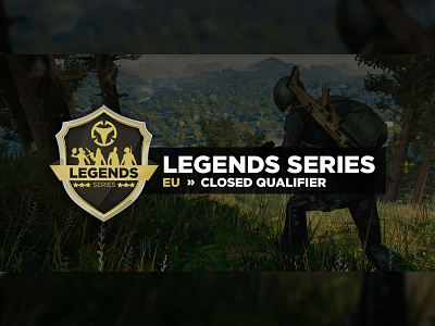 Legends Series Promotion branding design esports gaming logo photoshop