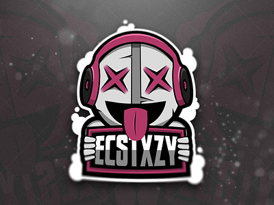 ECSTXZY art branding design esportlogo esports esports logo gaming icon illustration inspire live logo photoshop social social media streaming team logo twitch typography vector