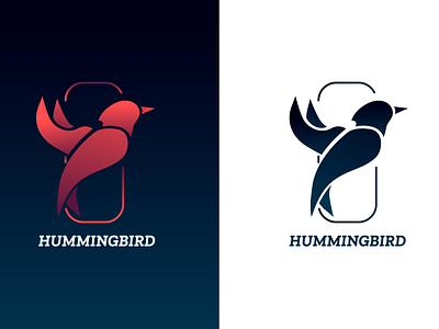 HUMMINGBIRD Logo Concept brand design design logo logodesign