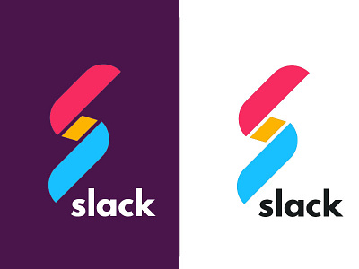 Slack logo concept