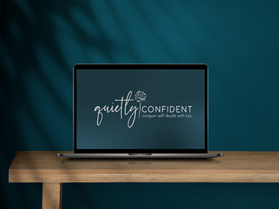 Logo Design Quietly Confident logo logo design logo design branding minimal design