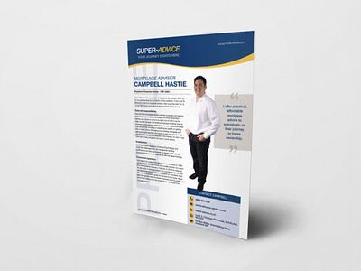 Flyer design for Super Advice by Simply Whyte Design brochure design flyer flyer design flyers graphic design