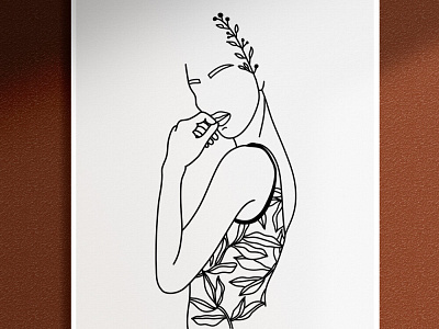 Line Art Illustration by Simply Whyte Design