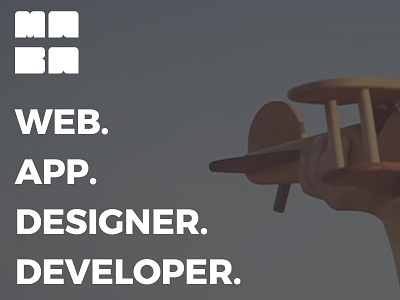 Portfolio Landing Page app designer developer freelancer landing portfolio web