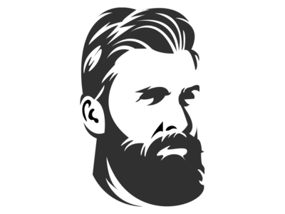 Bearded Man by Marcelo Barros - Dribbble