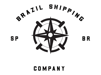 Bsc 5a branding compass flat font identity letters logo logotype rudder simple type