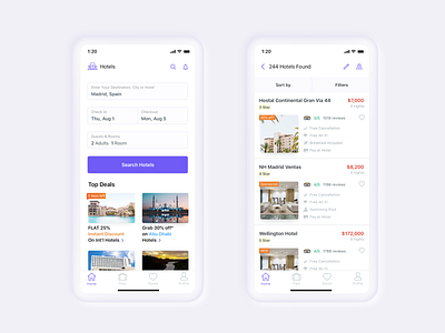 Hotel Search UI