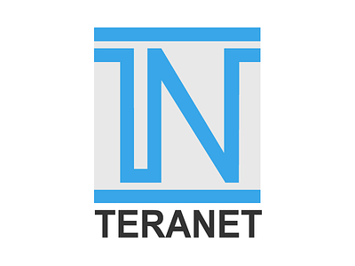 Teranet computing digital it logo modern technology welogodesigner
