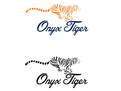 Onyx Tiger digital featured logo design logo marketing consultancy logo welogodesigner