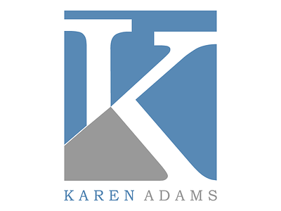 Karen Adams digital editor logo logo welogodesigner