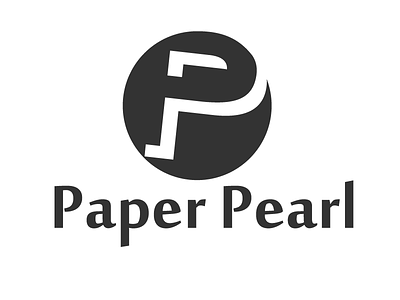 Paper Pearl arts black branding digital jewelry logo logo logo designer marks welogodesigner
