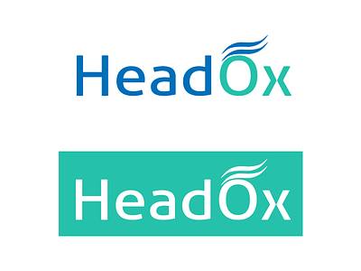 Headox blue logo branding digital featured logo designer logo shampoo brand logo welogodesigner