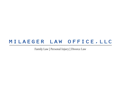 Milaeger Law Office, LLC advocacy law office logos lawyer logos legal welogodesigner