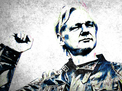 Julian Paul Assange design art editor hacker illustration julian paul assange photoshop publisher wikileaks