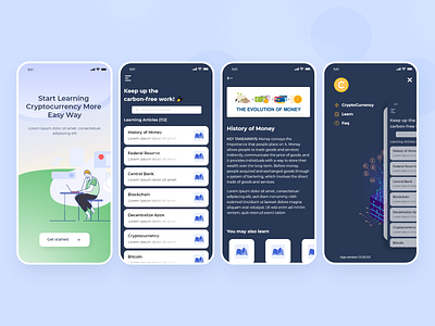 Mobile App | Crypto App Design | Crypto Currency