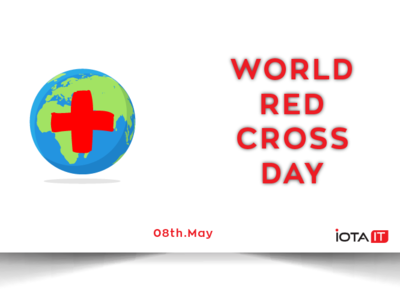 World Red Cross Day branding design illustration