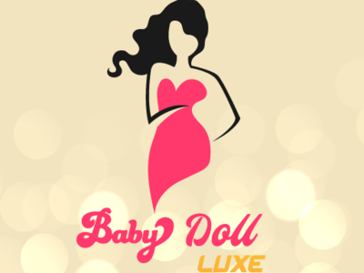 Baby Doll branding design illustration logo vector