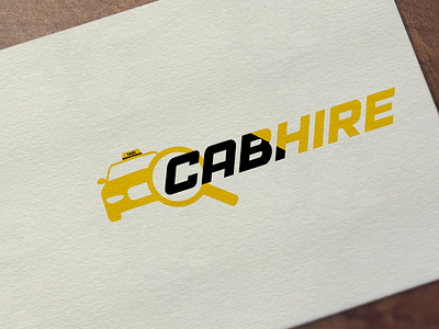 Cab hire branding design illustration logo vector