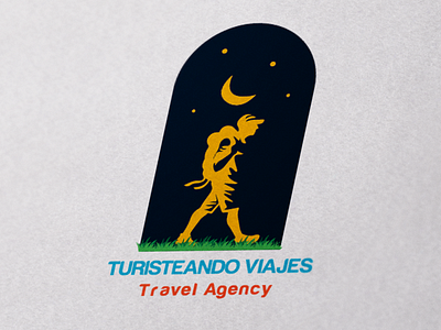 Travel Agency brand branding clean design flat identity illustration illustrator logo minimal type vector