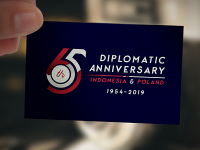 Diplomatic Anniversary brand branding clean design flat graphic design icon identity illustration illustrator logo minimal type ui vector