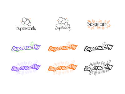 Superearthy - Soap Company logo design illustration