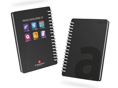 Notebook Mockup app branding design illustration logo ninja typography ui wordpress wpmanageninja
