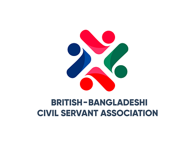 British Bangladeshi CIVIL Servant Association Official Logo branding design illustration logo vector