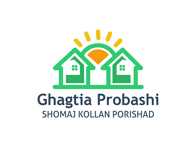 Ghagtia Probashi Somaj Kollan Porishod Official Logo