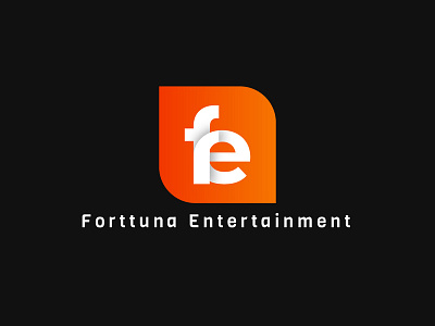 Forttuna Logo branding entertainment fe logo icon logo typography vector webdesign website
