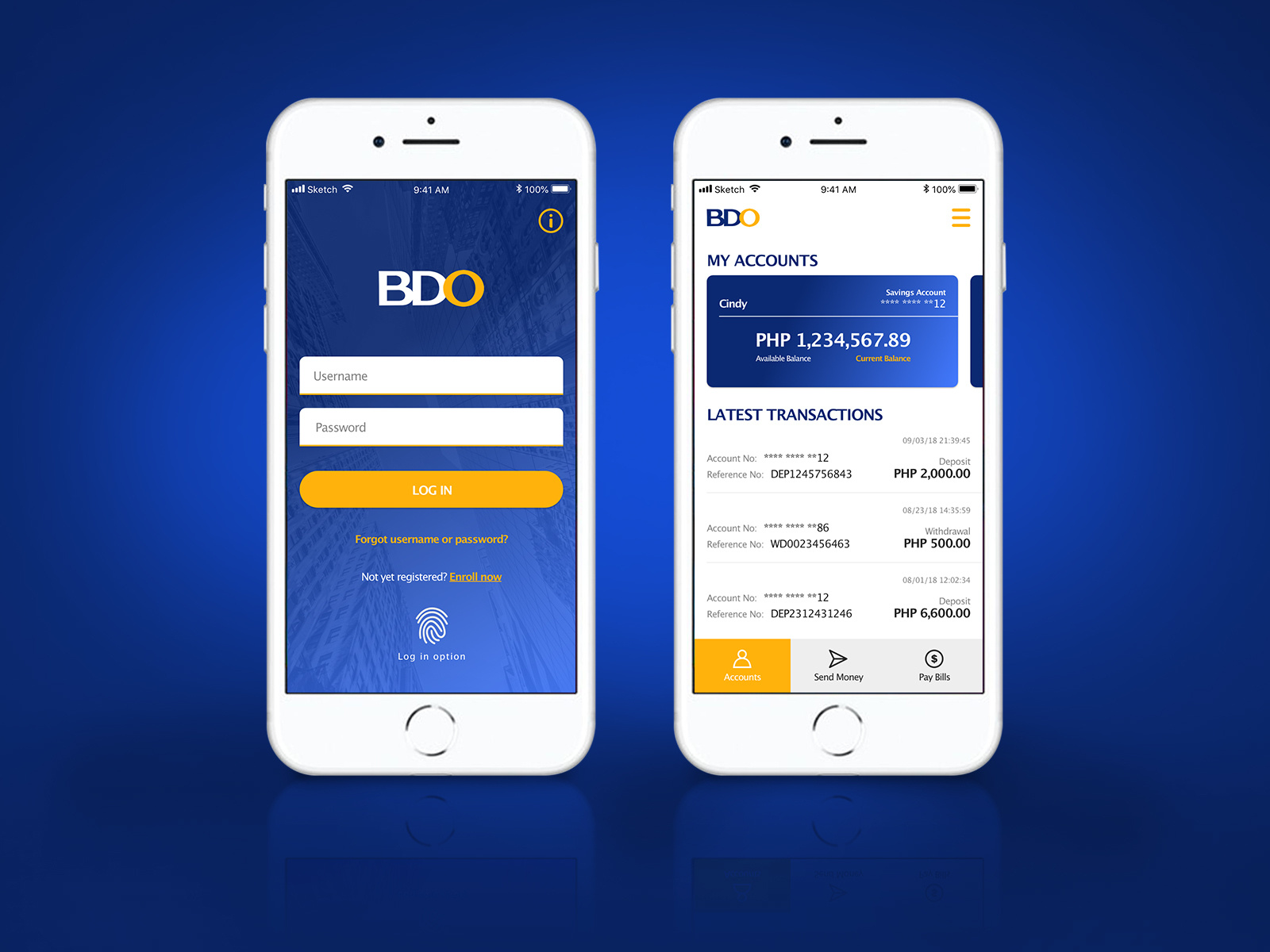 BDO Online Banking Redesign By Margot Bukid On Dribbble