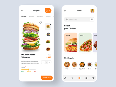 Burger Boys: Food  App Ui 🍔