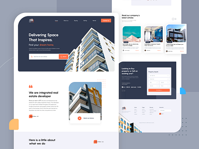 Real state landing | Home Staging 2020 trend agency app app design clean ui creative dailyui design home homepage landing page minimal mockups property real estate trendy design uidesign user interfaces ux website