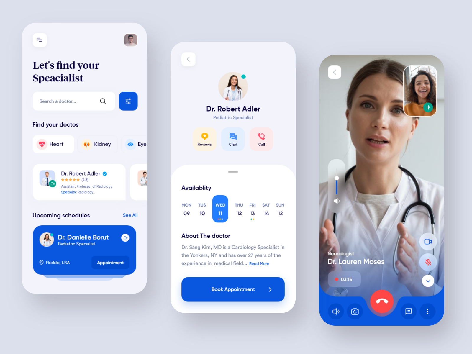 Personal Doctor - Mobile App by Arounda on Dribbble