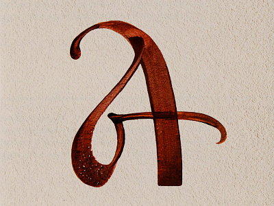 letter A on the wall and IconoGraffiti