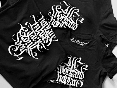 T-shirt BlackJack calligraphic t shirt calligraphy t shirt