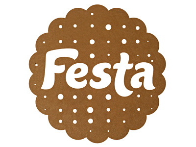 Logo for the confectionery brand Festa