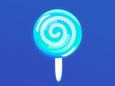 lollipop design icon