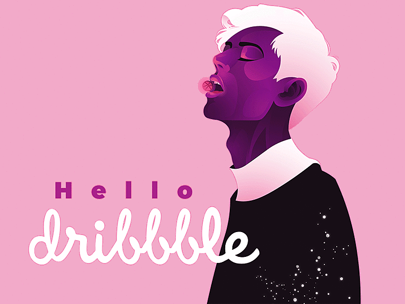 The pink pill animation debutshot design dribbble firstshot illustration vector