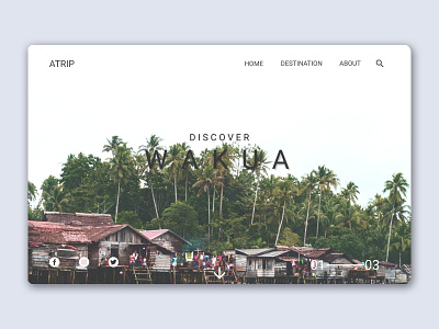 Discover Wakua landingpage ui ui ux userexperiencedesign userinterfacedesign ux ux design webdesign
