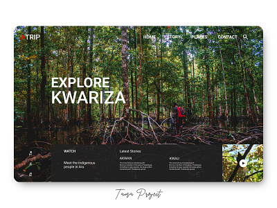 Explore Kwariza branding design digital art landingpage ui ux web website