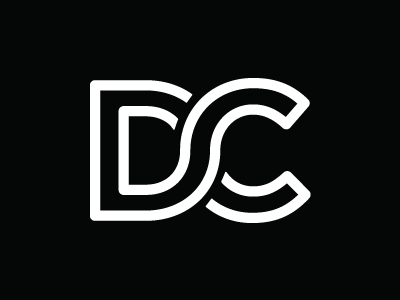 Designs by Chiu rebrand branding dc lettering logo mark monogram rebrand type typography